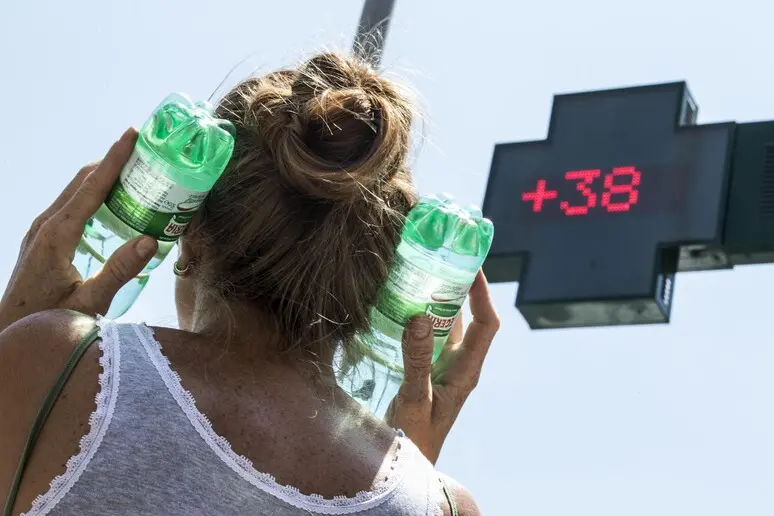Caldo estremo in Trentino, scatta l’allerta gialla fino a Ferragosto