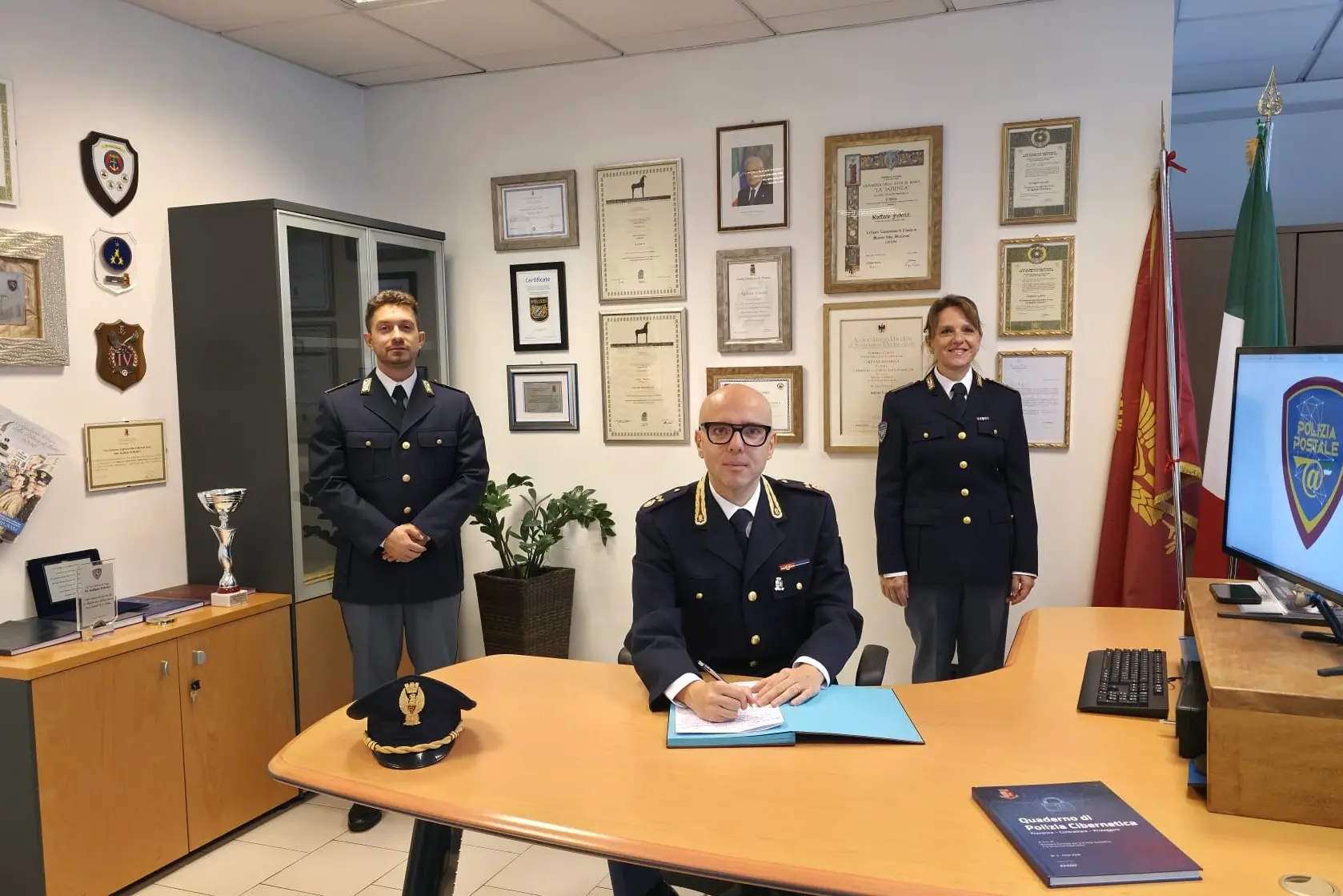 Polizia, da Riva alla sicurezza cibernetica: nuovo incarico per Federici