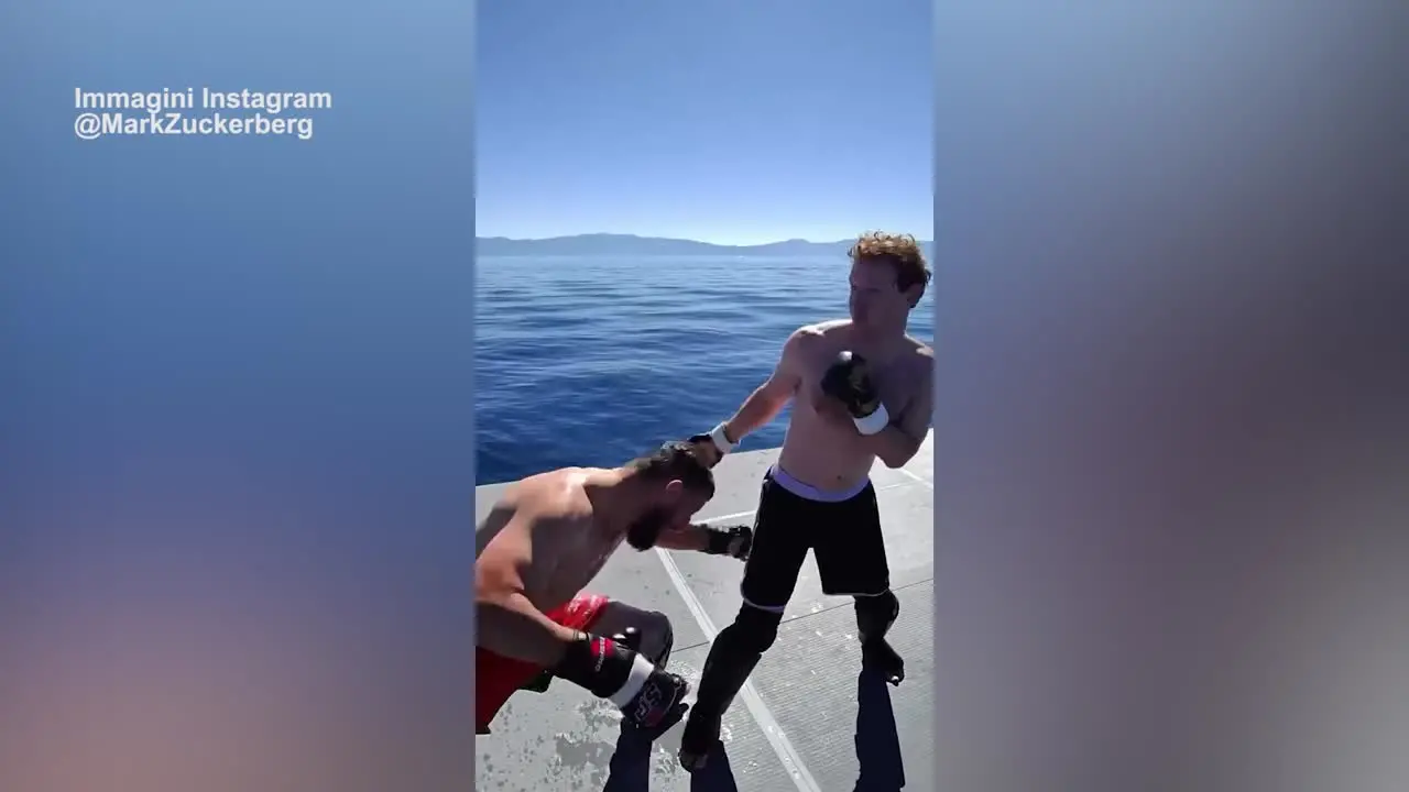 Zuckerberg contro Dvalishvili, il combattimento in mezzo a un lago