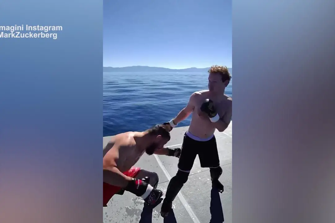 Zuckerberg contro Dvalishvili, il combattimento in mezzo a un lago