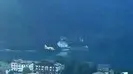 Incendio a Spormaggiore, Canadair in azione