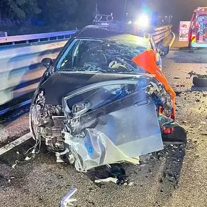 Frontale a Civezzano, nessun dubbio: una delle auto era contromano