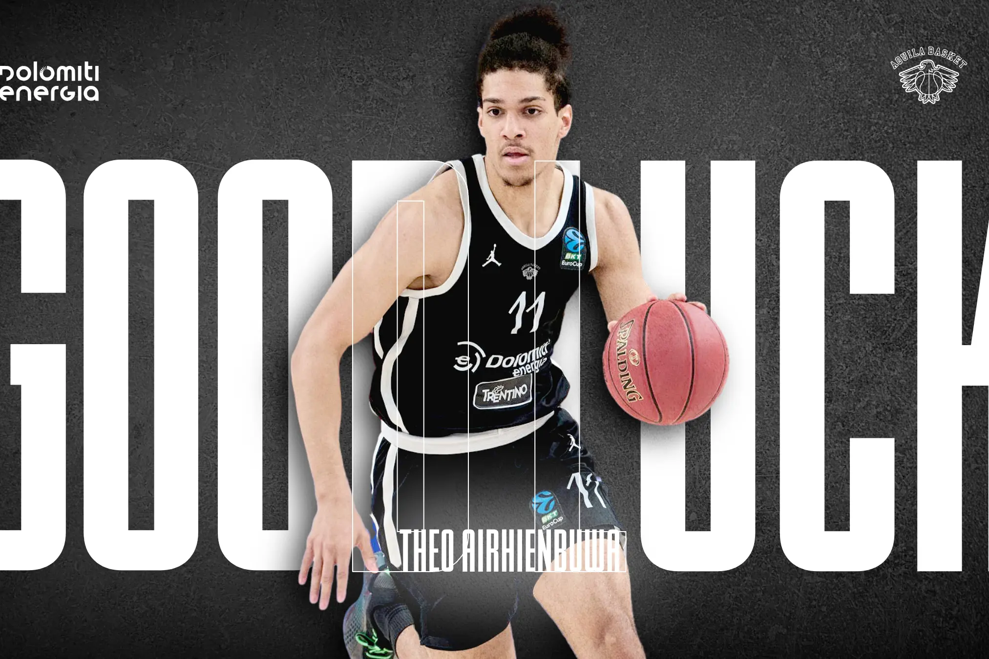 Theo Airhienbuwa lascia la Dolomiti Energia Trentino per andare al College
