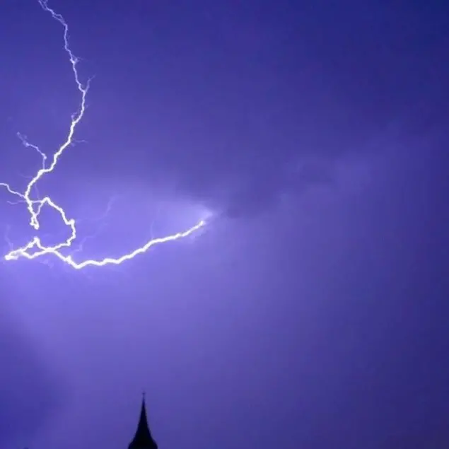 Temporali intensi e grandine, scatta l’allerta gialla in Trentino