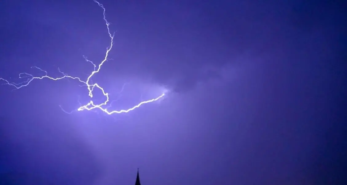 Temporali intensi e grandine, scatta l’allerta gialla in Trentino