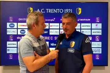 Inizia il campionato: mister Tabbiani prima della partita contro il Treviso