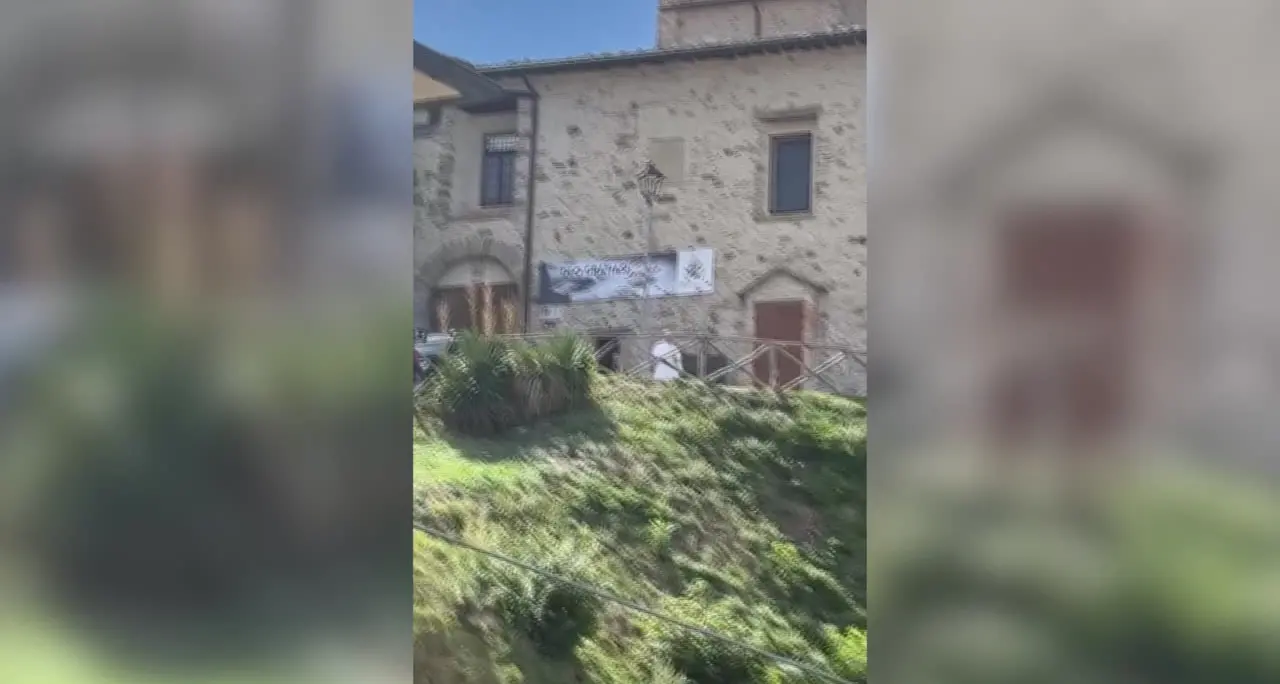 Il Papa a Pennabili, il saluto ai fedeli dal monastero di Sant'Antonio da Padova