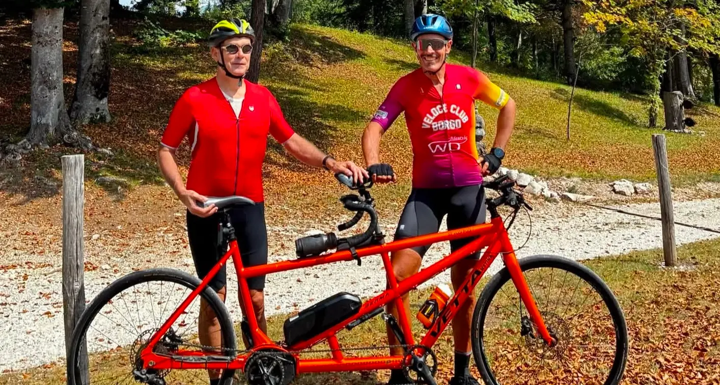 Borgo, cercasi compagno di tandem per il campione paralimpico Claudio Costa