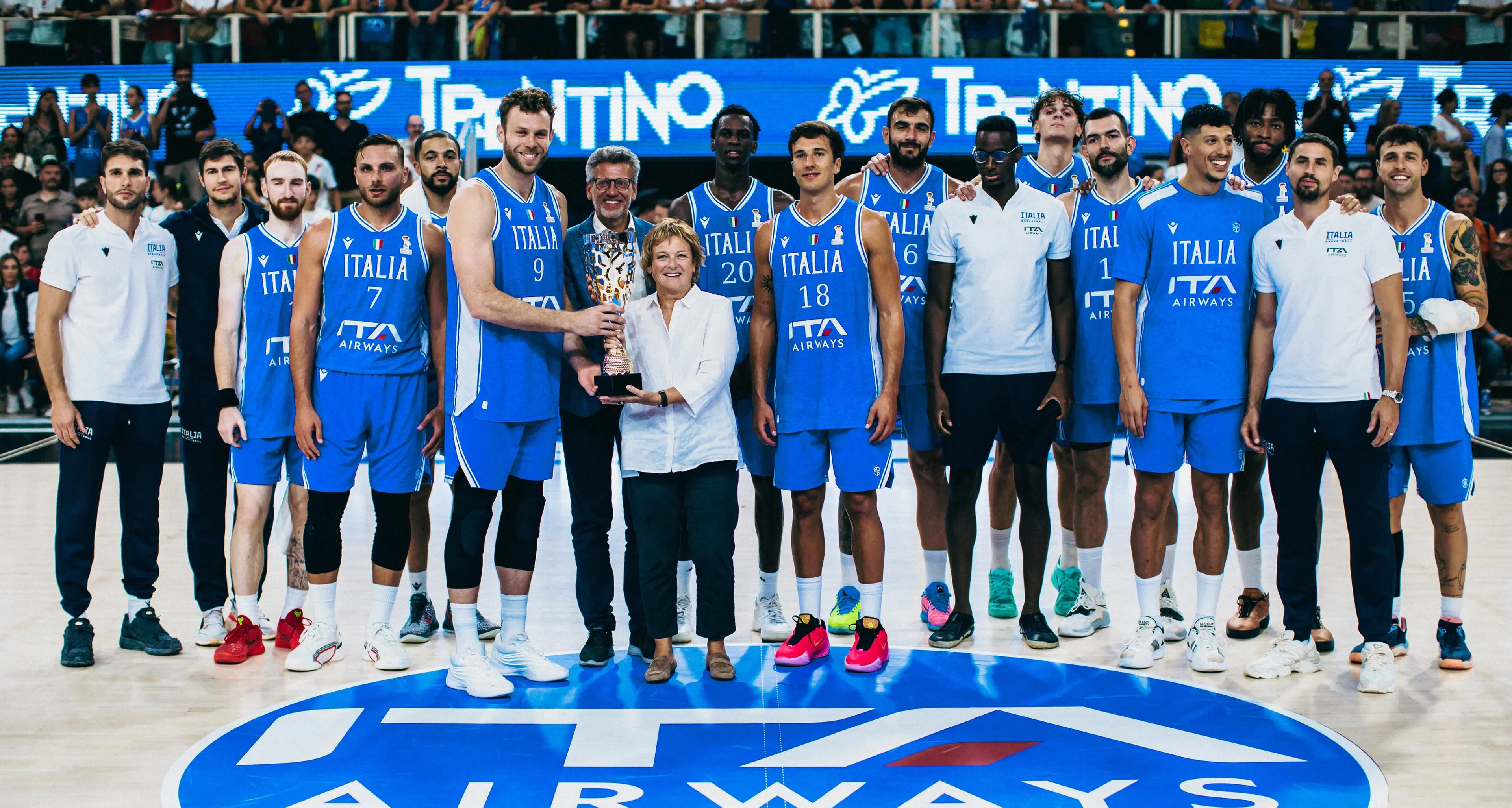 Italia padrona a Trento: Estonia ko, è l’undicesima Trentino Basket Cup