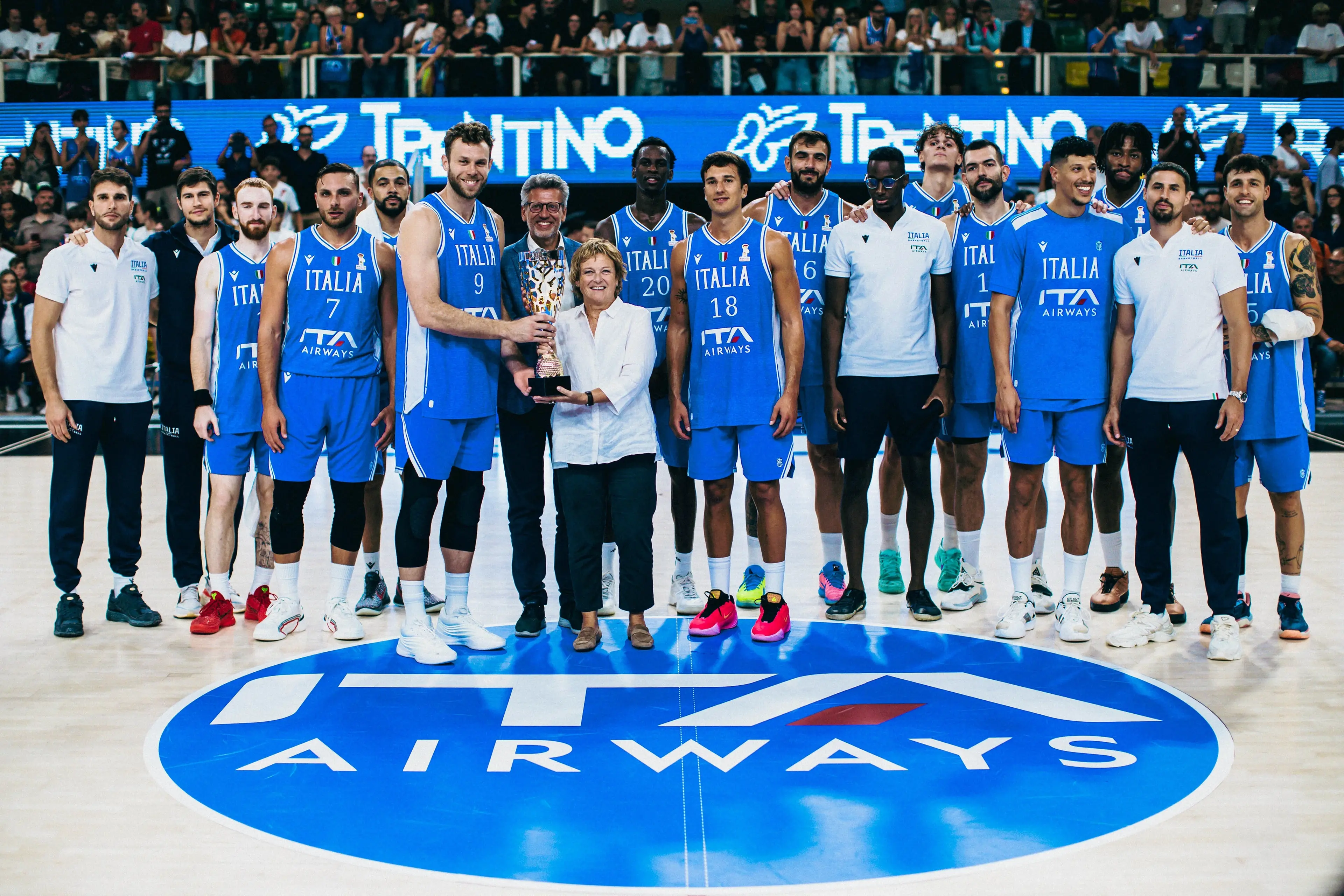 Italia padrona a Trento: Estonia ko, è l’undicesima Trentino Basket Cup
