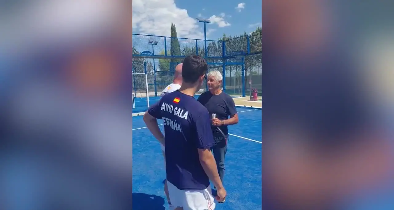 Padel che passione, ai Giochi del Mediterraneo Abodi gioca con la nazionale spagnola