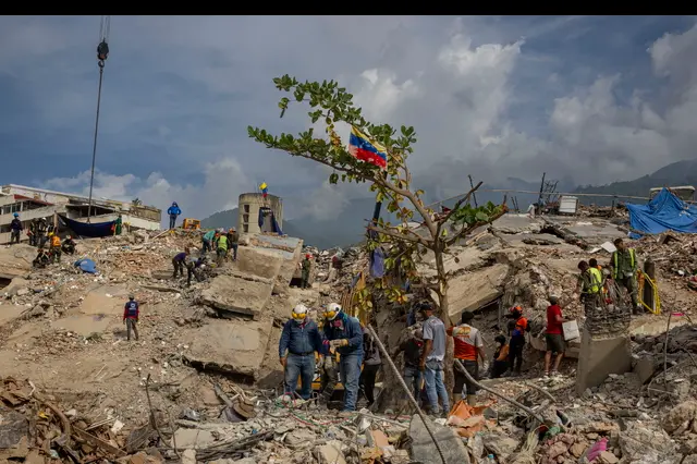 Venezuela, a due mesi dal terremoto sale a 6.509 il bilancio delle vittime