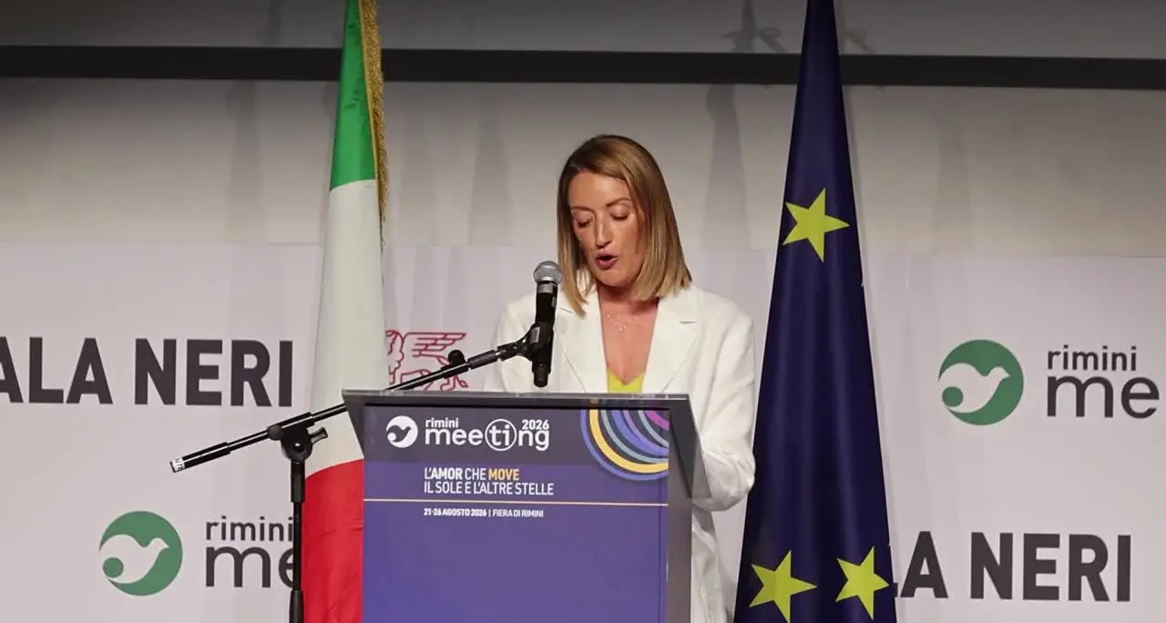 Meeting di Rimini, Metsola: “L’Ue deve rafforzare il mercato unico”