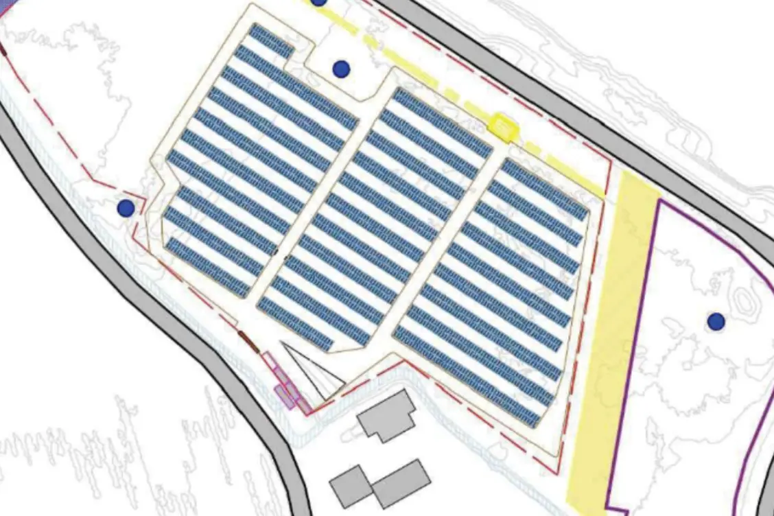 Alla Vela un campo fotovoltaico sull’area inutilizzata: produrrà 1,77 milioni di kWh