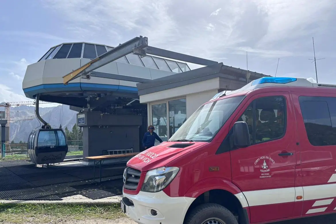 Vento forte in Val di Fassa, 800 escursionisti recuperati a monte degli impianti di risalita