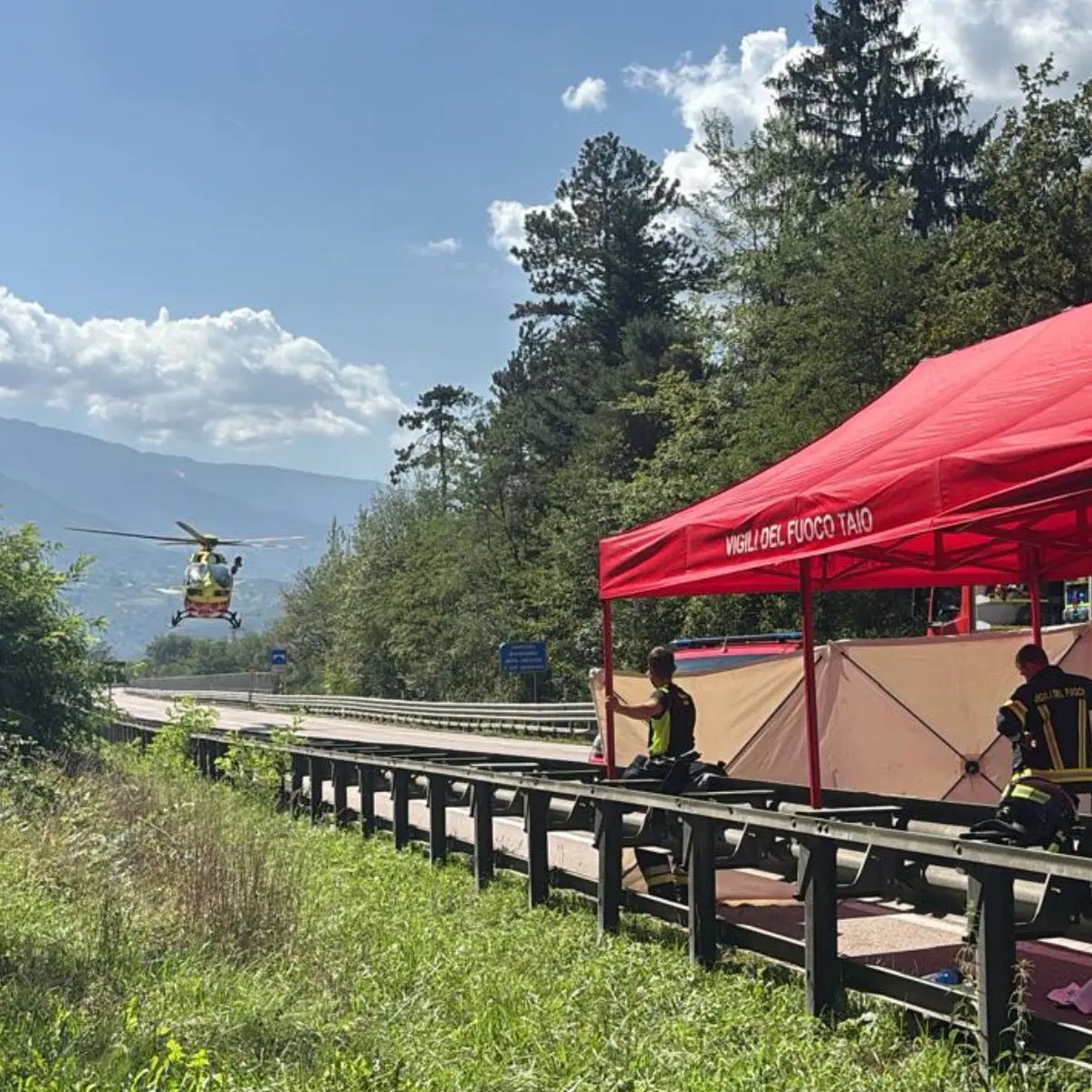 Predaia, schianto mortale: moto contro il guard rail sulla statale 43