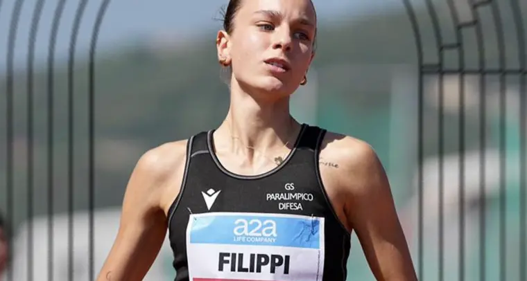 Giuliana Chiara Filippi trionfa a Brescia: suoi i 100 metri in 13”93