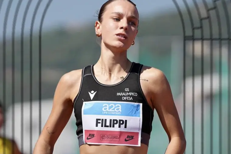 Giuliana Chiara Filippi trionfa a Brescia: suoi i 100 metri in 13”93