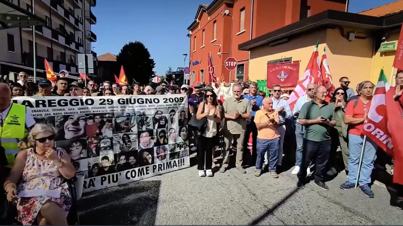 Brandizzo, cerimonia per il terzo anniversario della strage dei 5 operai
