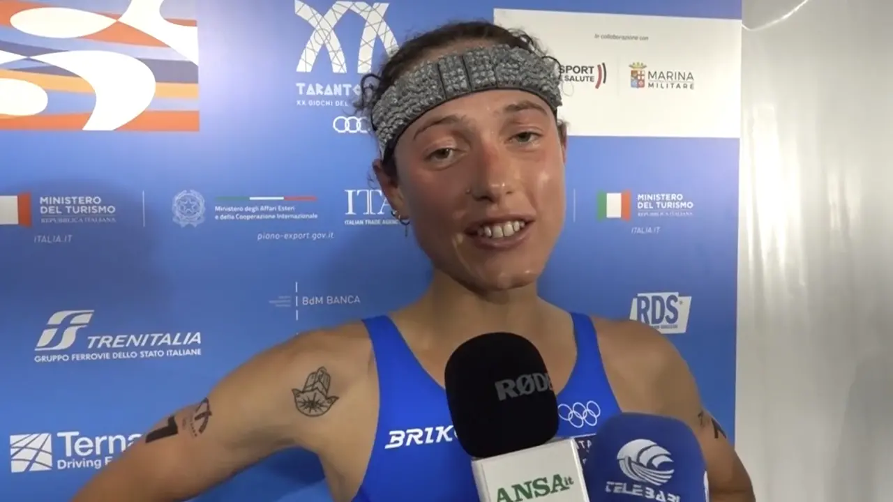 Giochi del Mediterraneo, tris di medaglie per l'Italia nel triathlon