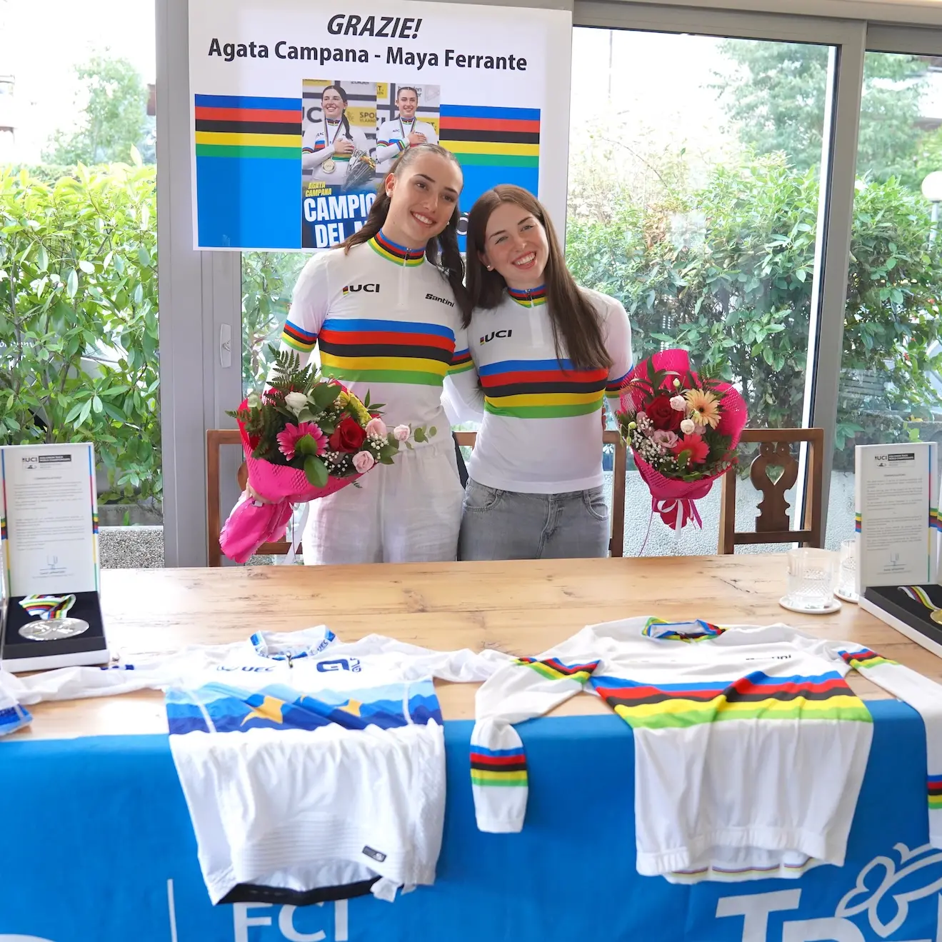 Campana e Ferrante, il Trentino d’oro ai Mondiali di ciclismo: sei medaglie in due