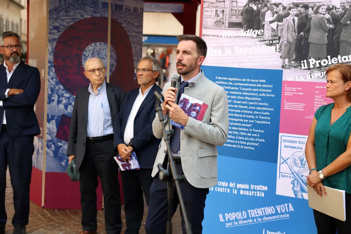 Dal voto alla Repubblica all’Accordo di Parigi: il 1946 in mostra a Trento