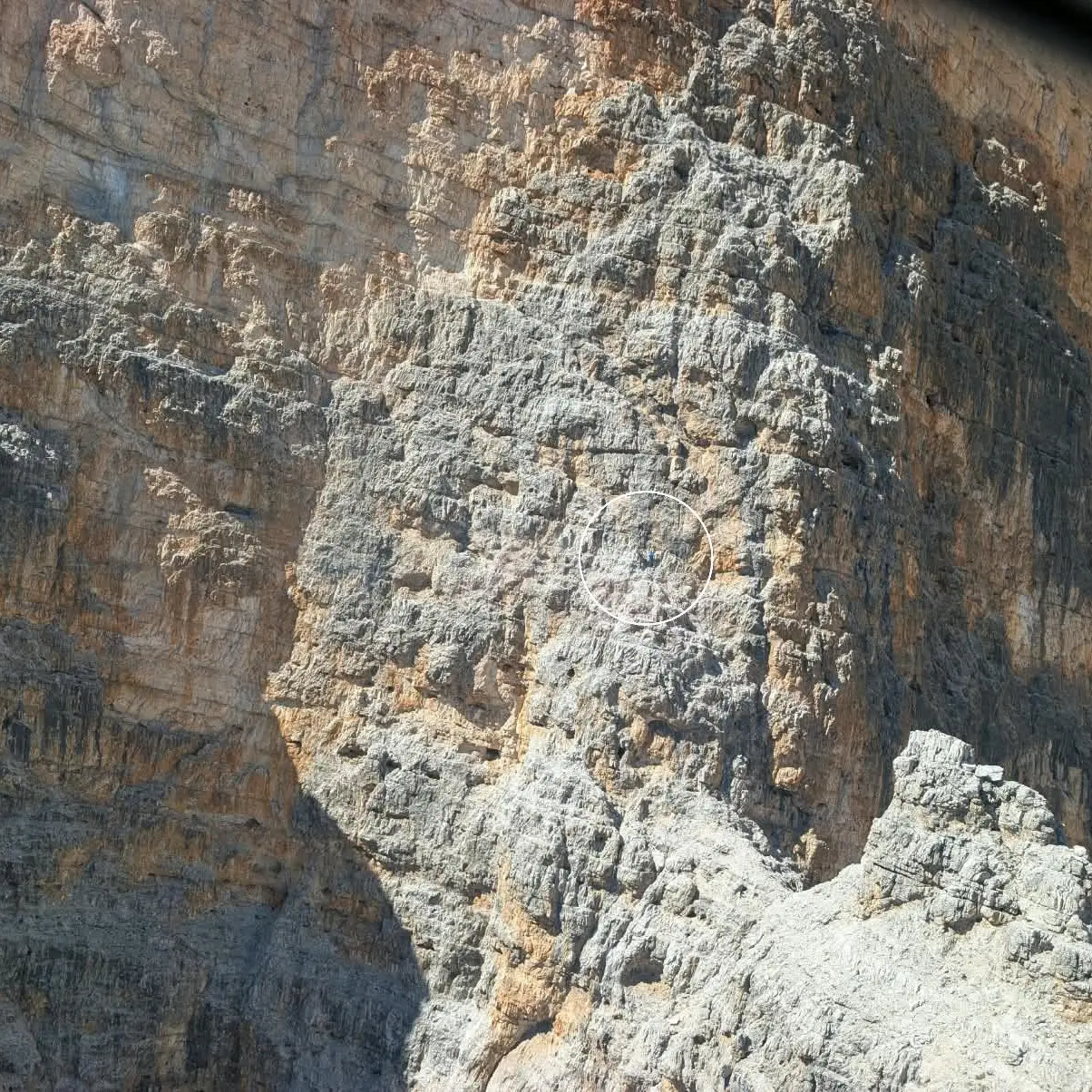 Alpinisti austriaci salvati sulla Tofana di Rozes