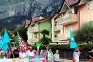 Corteo contro il nazifascismo a Pietramurata