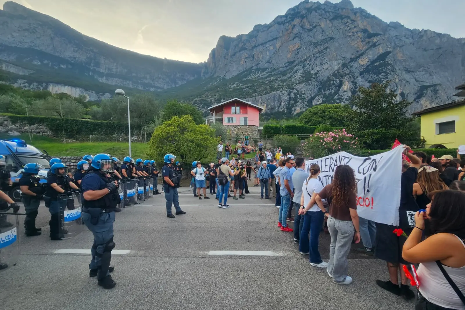 Corteo a Pietramurata contro il nazifascismo