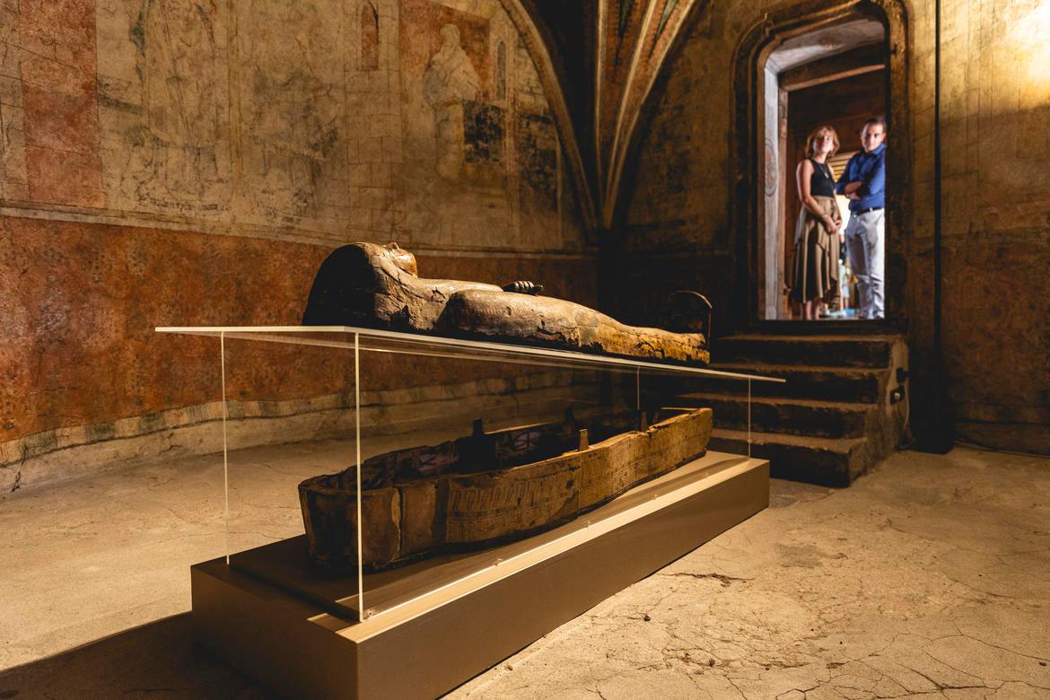 Il Castello del Buonconsiglio diventa la casa dei faraoni