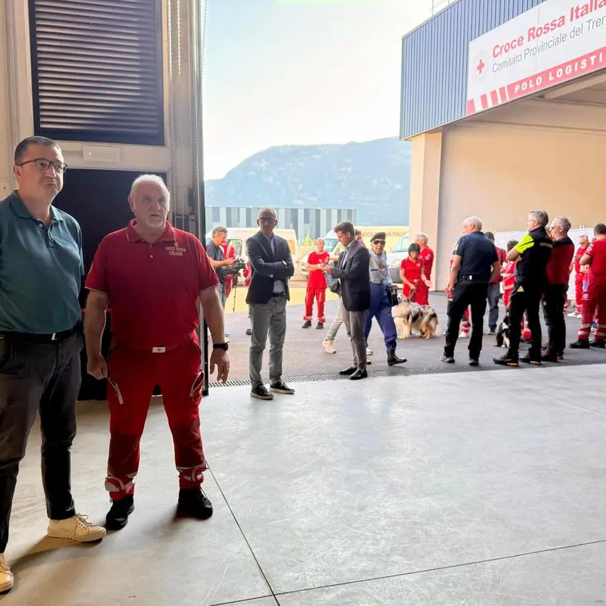 Lavis, nuovo polo della Croce Rossa: 3.600 metri quadrati per le emergenze