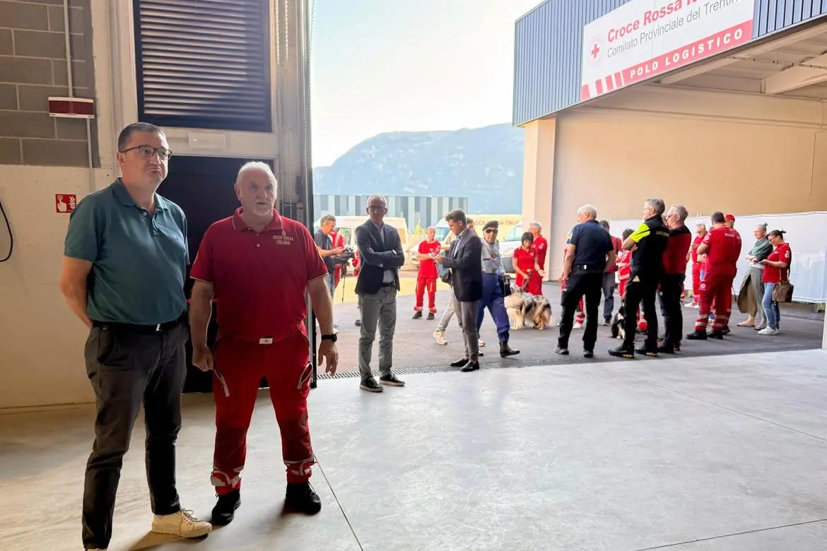 Lavis, nuovo polo della Croce Rossa: 3.600 metri quadrati per le emergenze