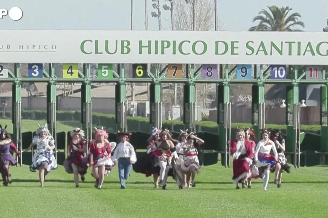 Cosplay e corse di cavalli, Umasume in pista all'ippodromo di Santiago del CIle