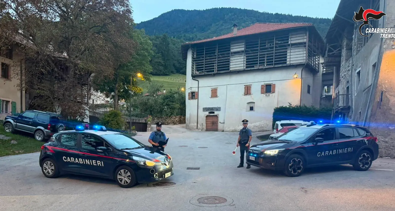 Rave party a Comano Terme, 265 persone identificate: un arresto e sette segnalazioni