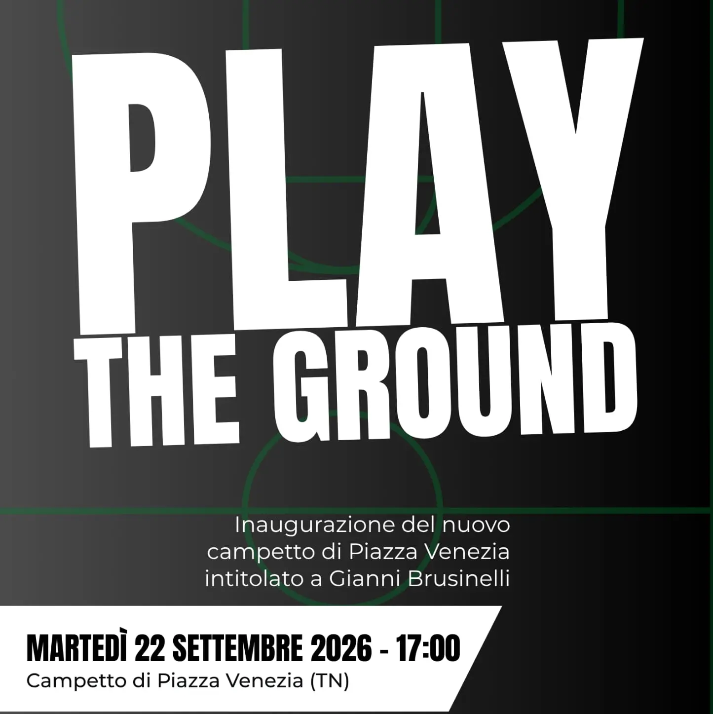 Trento, più cura dei campi, più basket, più occasioni di incontro e di sport