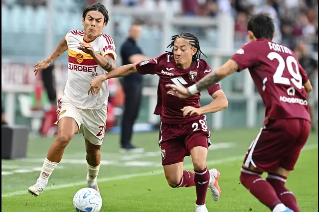 Calcio: Torino-Roma 0-2