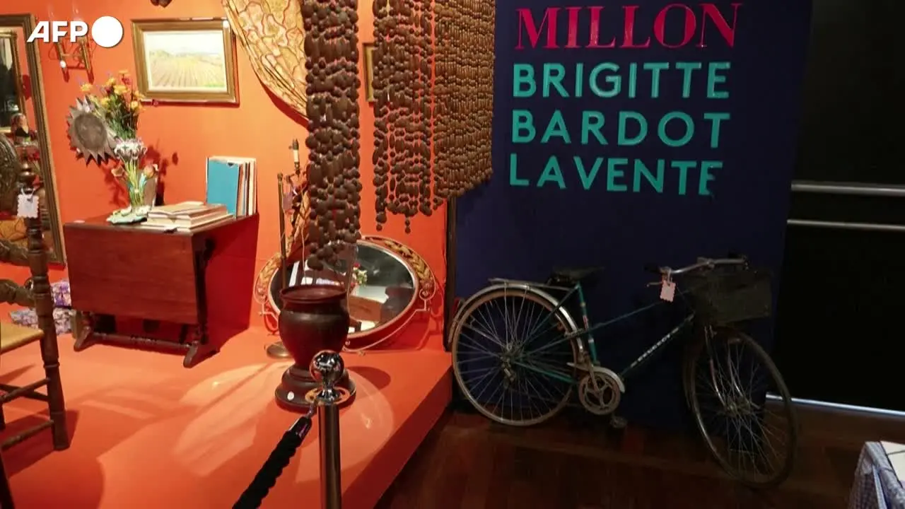 In mostra prima dell'asta a Parigi gli oggetti personali di Brigitte Bardot