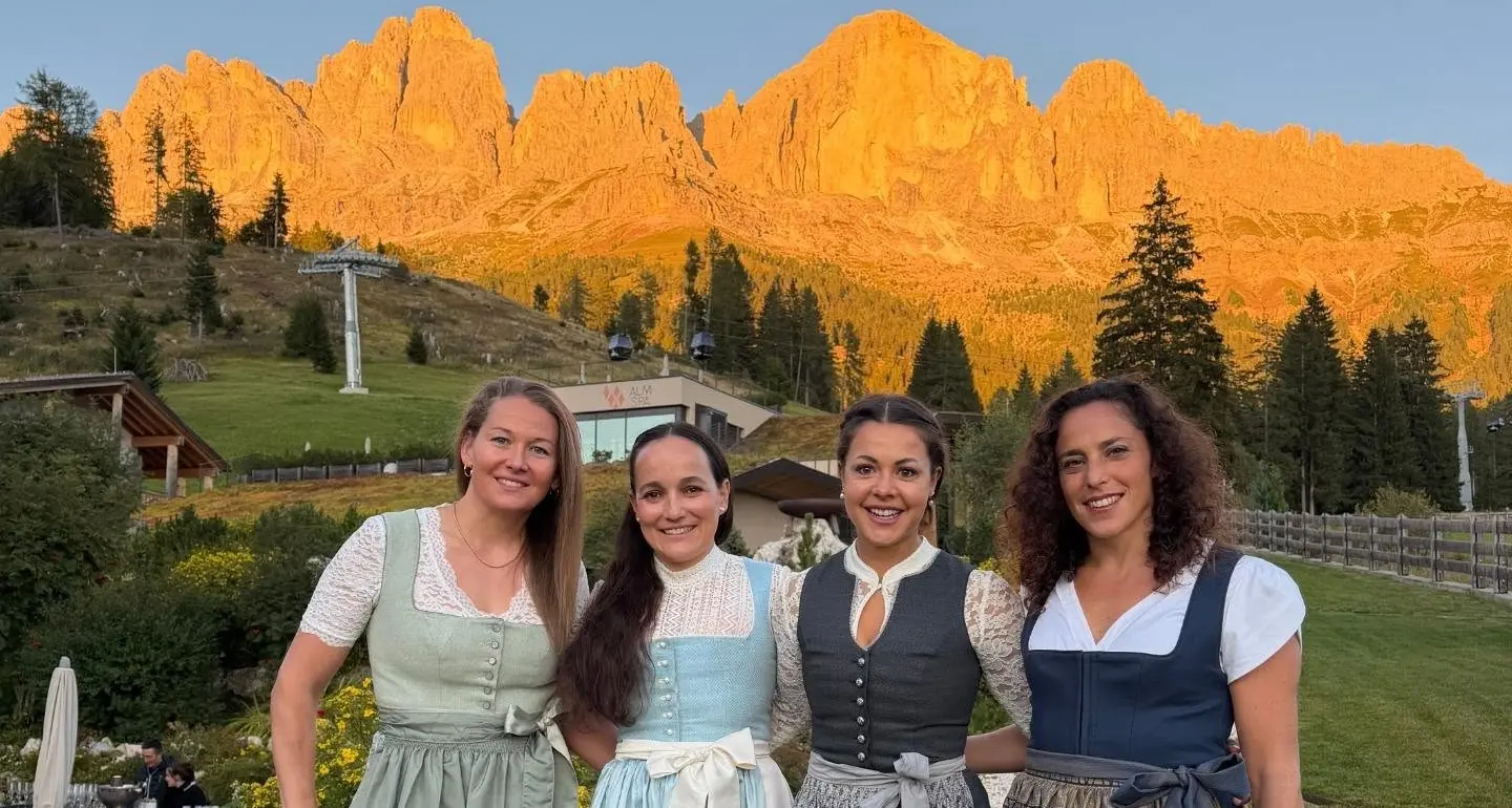 Weekend di relax per Federica Brignone tra le Dolomiti