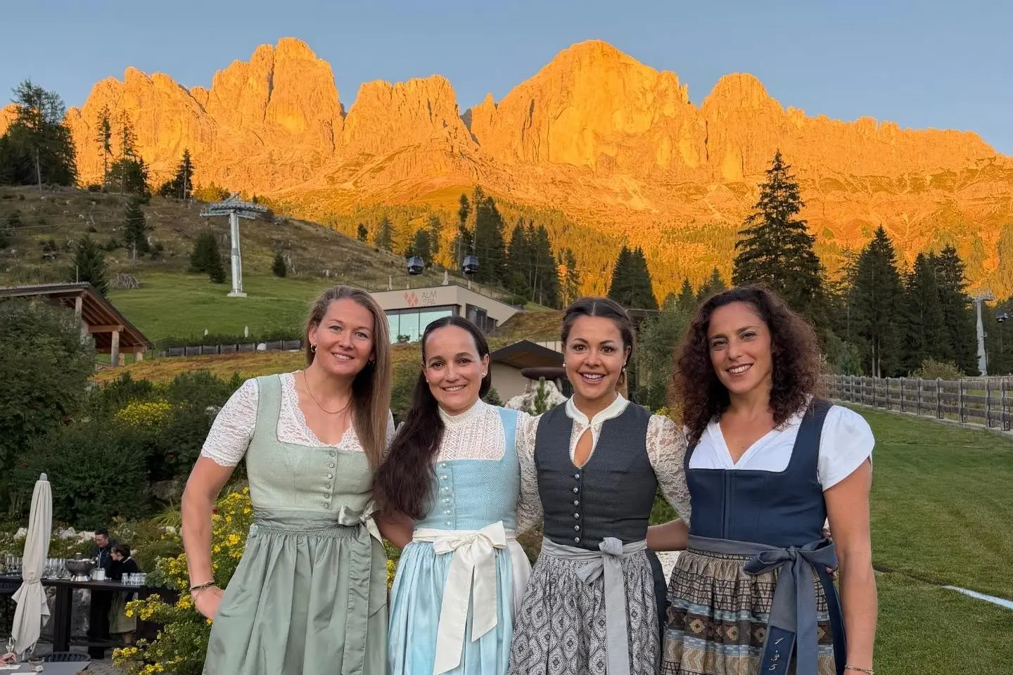 Weekend di relax per Federica Brignone tra le Dolomiti