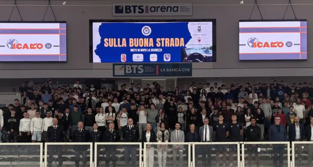 Sicurezza stradale, 400 studenti alla Bts Arena: prove di guida e simulazioni