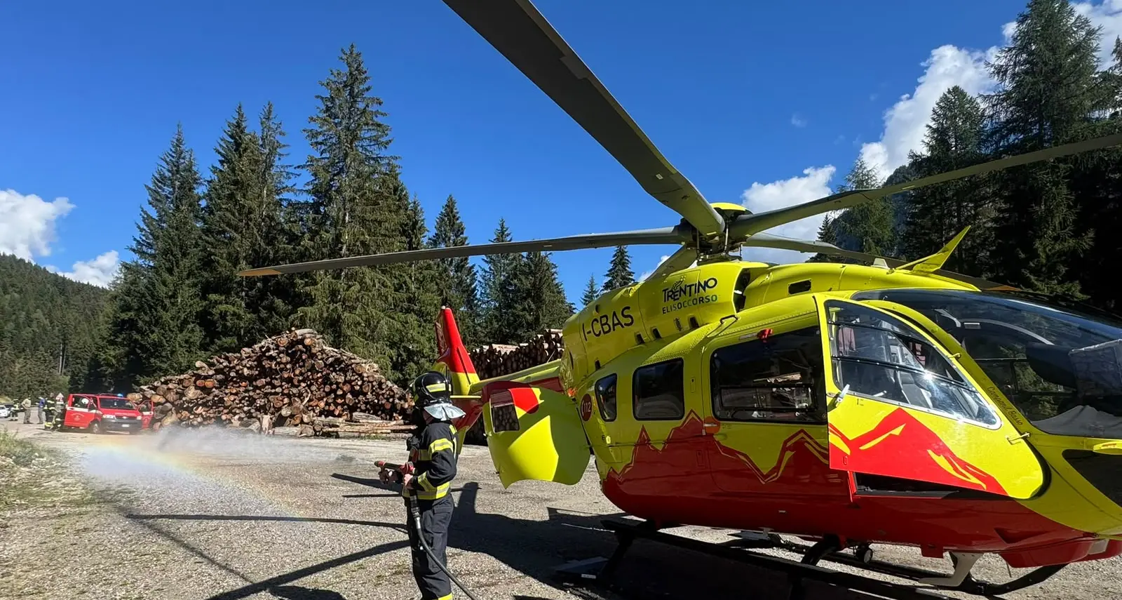 Incidente a Dimaro: un motociclista di 55 anni finisce in ospedale