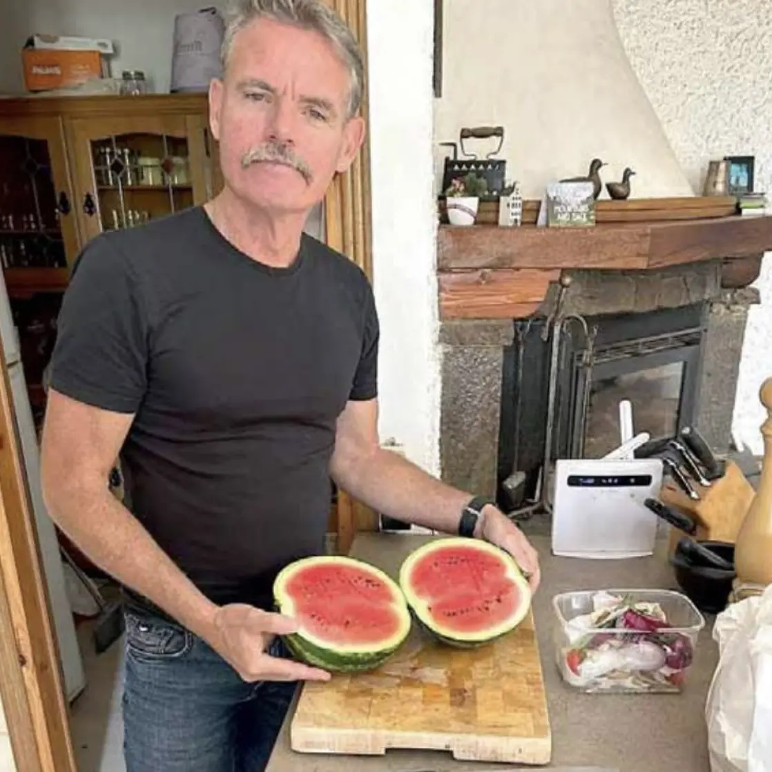 Invece dei funghi a 1.300 metri ecco le angurie