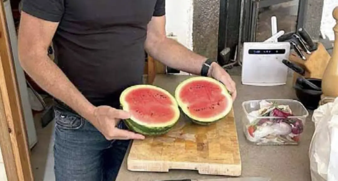 Invece dei funghi a 1.300 metri ecco le angurie