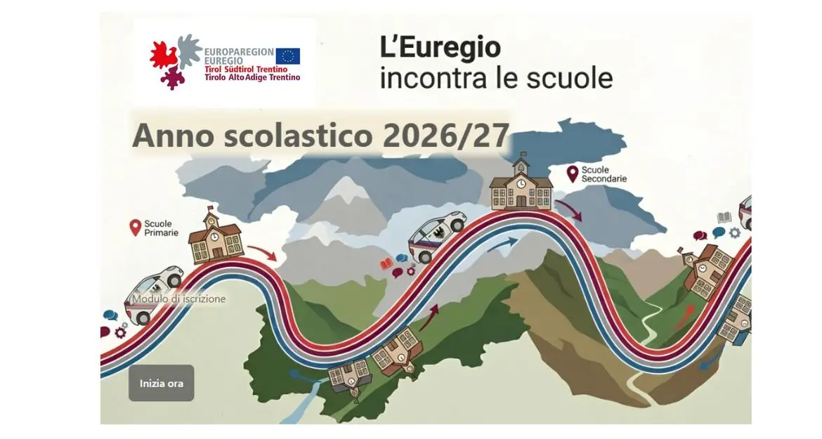 Emparèr l‘Euregio col jech: la perferida formativa per l an de scola 2026/2027
