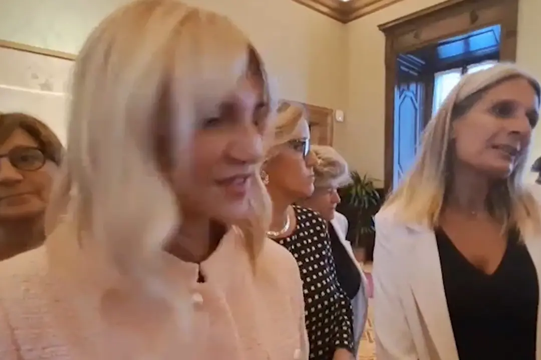 Senatrici dell'opposizione in gonna contro Tajani e Vannacci