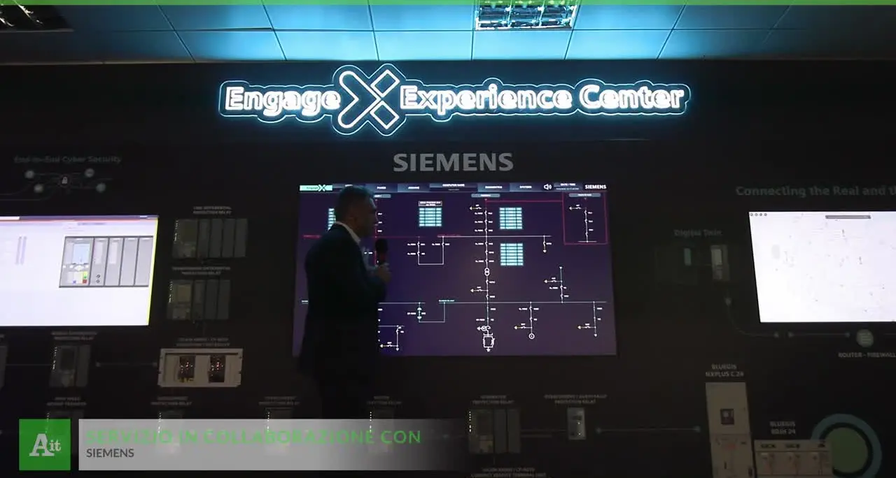 Siemens inaugura a Milano Engage X per simulare le infrastrutture energetiche