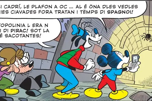 Topolino parla ladino: un'avventura multilingue nelle nostre vallate