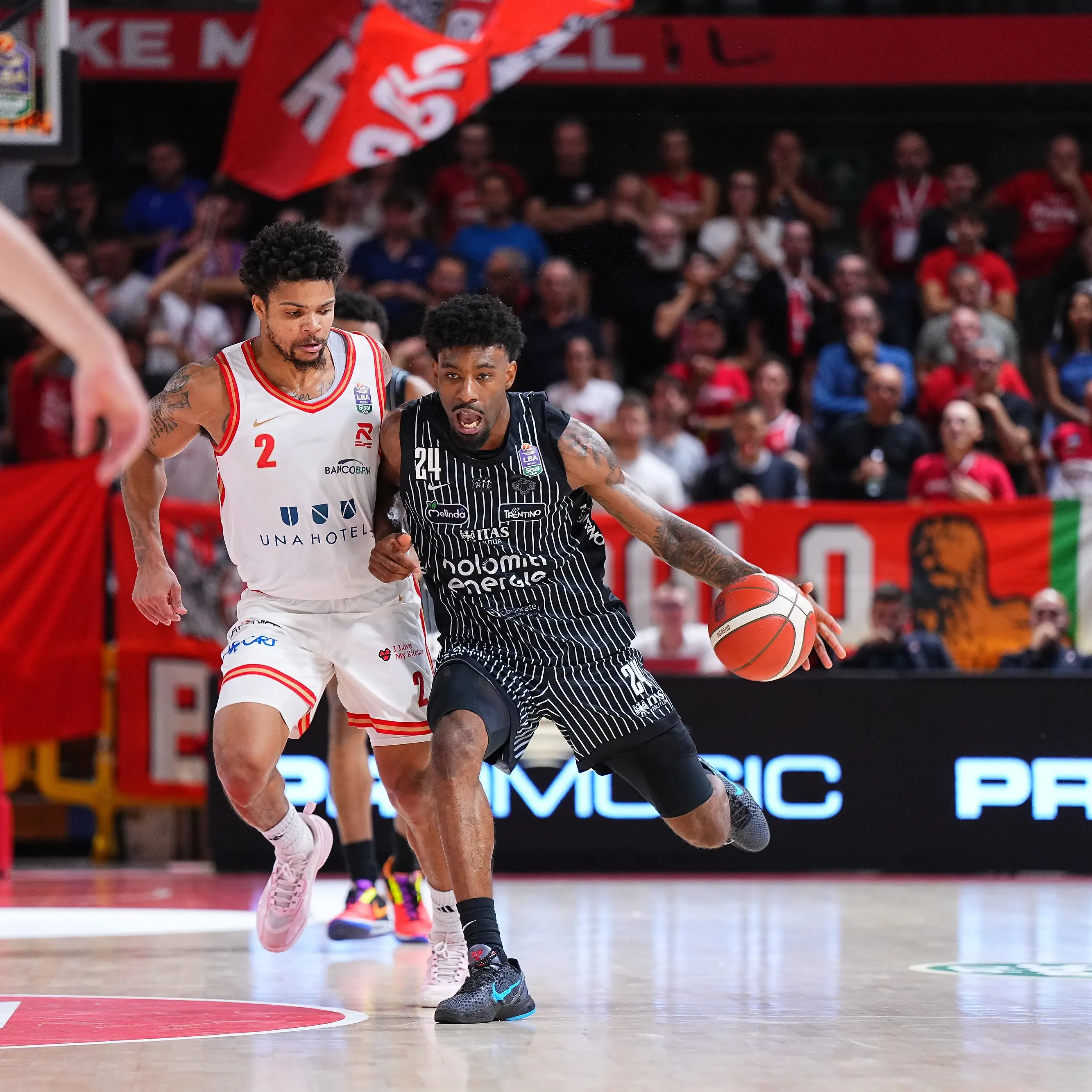 Aquila Trento, debutto vincente a Reggio Emilia: 83-78 al PalaBigi