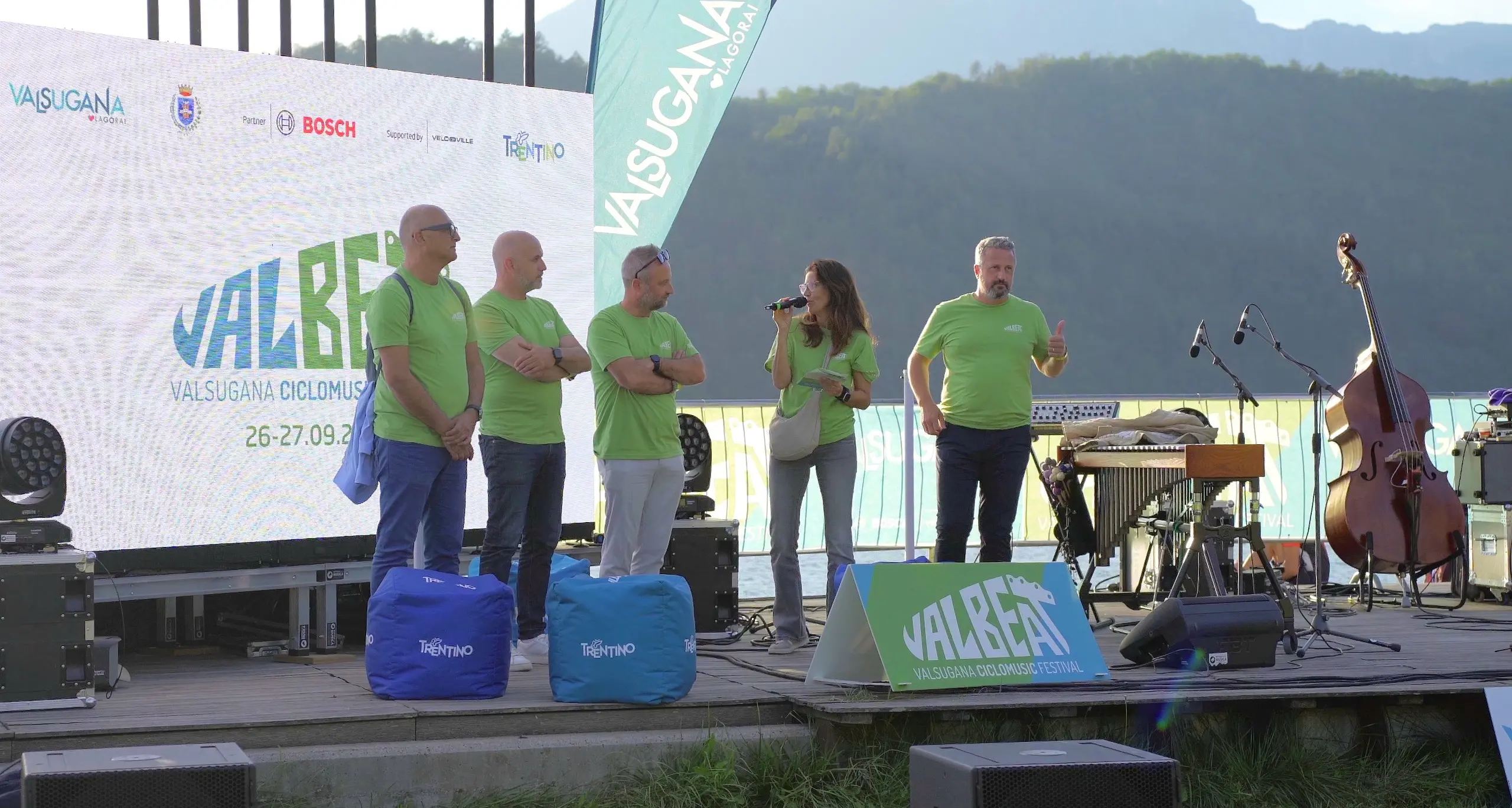 Valsugana, buona la prima per Valbeat: musica e biciclette conquistano la valle