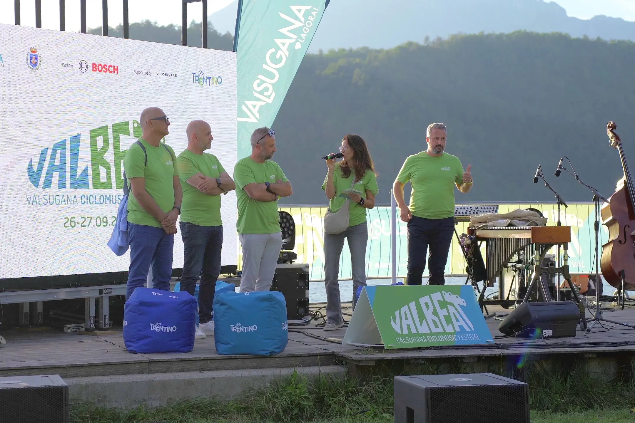 Valsugana, buona la prima per Valbeat: musica e biciclette conquistano la valle